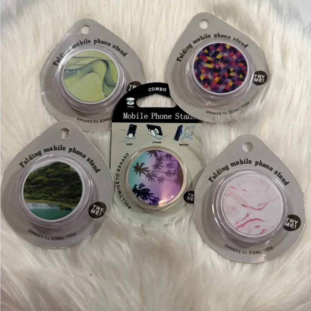 🩷5/$10 Colorful Mobile Phone Stands Set